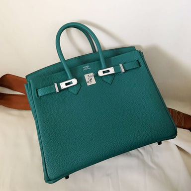 Hermès Birkin 25 Malachite Togo Palladium Hardware PHW A Stamp 2017 <!27349096> - The French Hunter