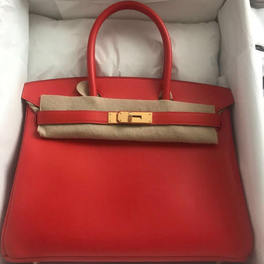 Hermès Birkin 30 Capucine Tadelakt Gold Hardware GHW A Stamp 2017 <!28349805> - The French Hunter