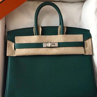 Hermès Birkin 25 Malachite Togo Palladium Hardware PHW C Stamp 2018 <!30094694> <!SOLD> <!SOLD> - The French Hunter