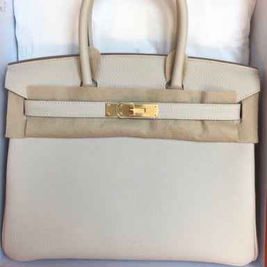 Hermès Birkin 30 Craie Togo Gold Hardware GHW C Stamp 2018 <!30175536> <!SOLD> <!SOLD> - The French Hunter