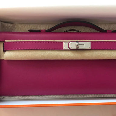 Hermès Kelly Limited Edition 20 Rose Jaipur/Rouge Vif Verso Epsom Pall —  The French Hunter