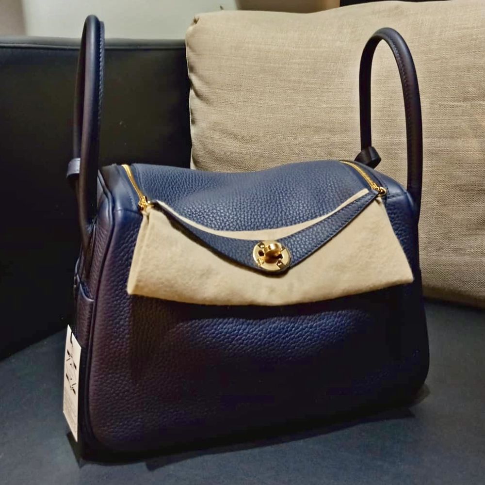Hermes, Bags, Available Lindy 26 In Evercolor Blue Glacier