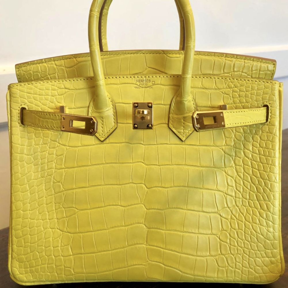 ☕️ Hermès 25cm Birkin Chai Matte Alligator Gold Hardware