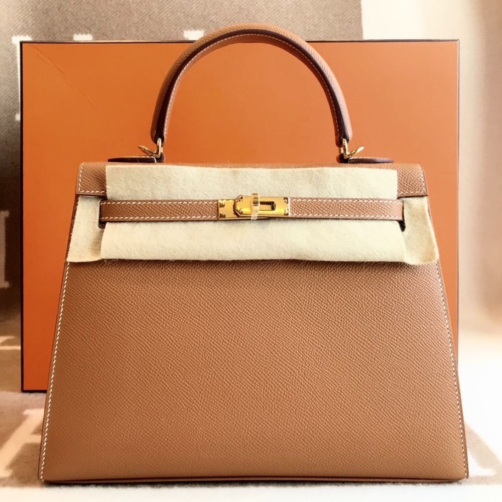 Hermes Kelly 25 Gold Epsom GHW Authentic – COCO Lanlan