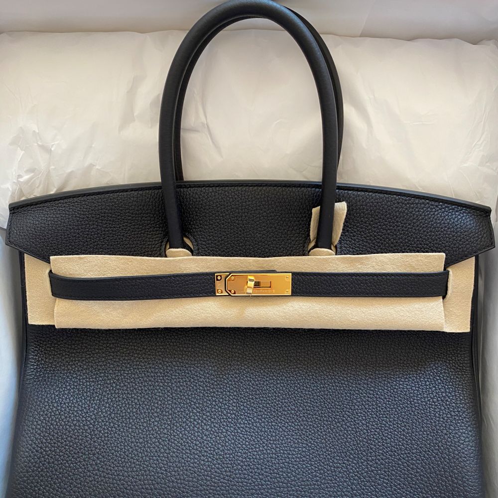 Hermès Birkin 35 Black Togo Gold Hardware - Luxury Shopping