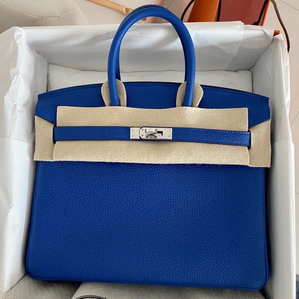 Hermès Birkin 25 Leather Handbag
