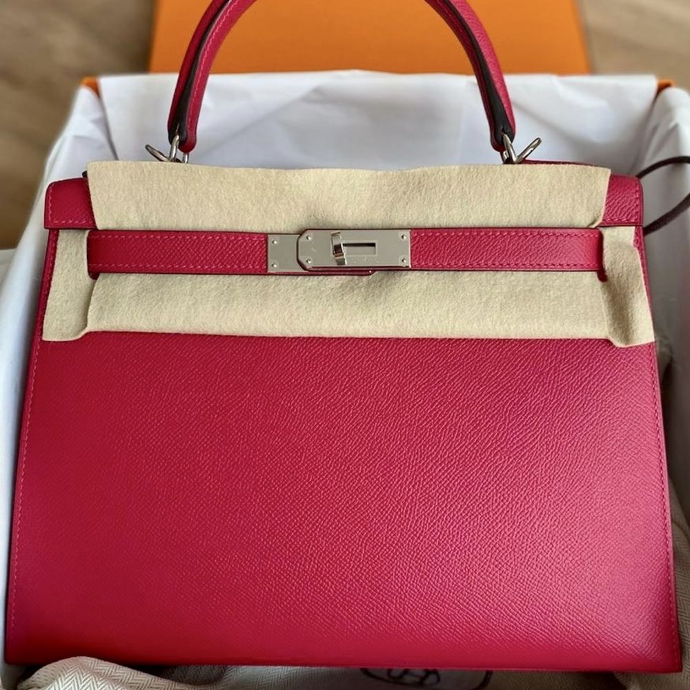 Buy Exclusive Birkin 25 Framboise Handbag
